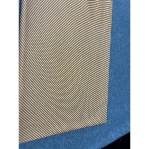 Orange & White Striped Cotton Quilting Fabric By Bonnie & Camille For Moda 24" x - Picture 2 of 8